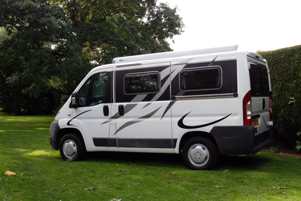 Fiat Ducatto conversion: External side view