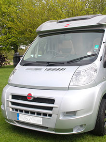 Burstner motorhome valeted by Leisurefix