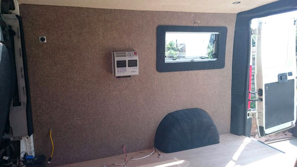 Fiat Ducatto conversion interior