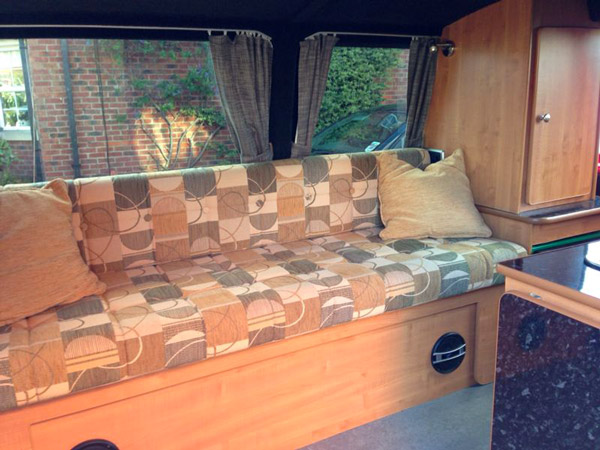 VW t5 interior bench seat